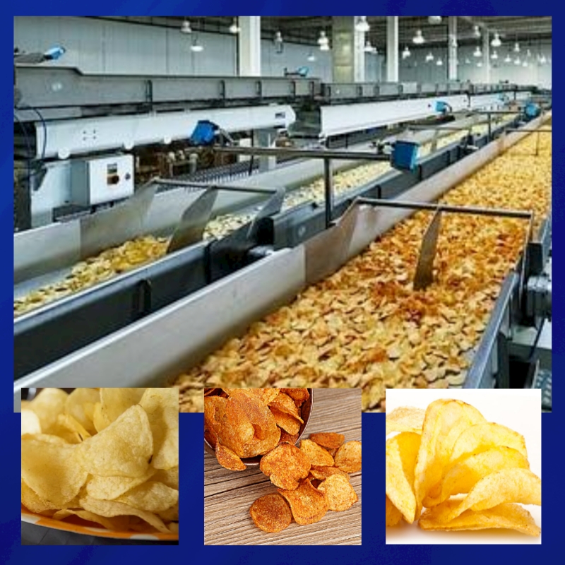 薯片油炸機生產(chǎn)線
